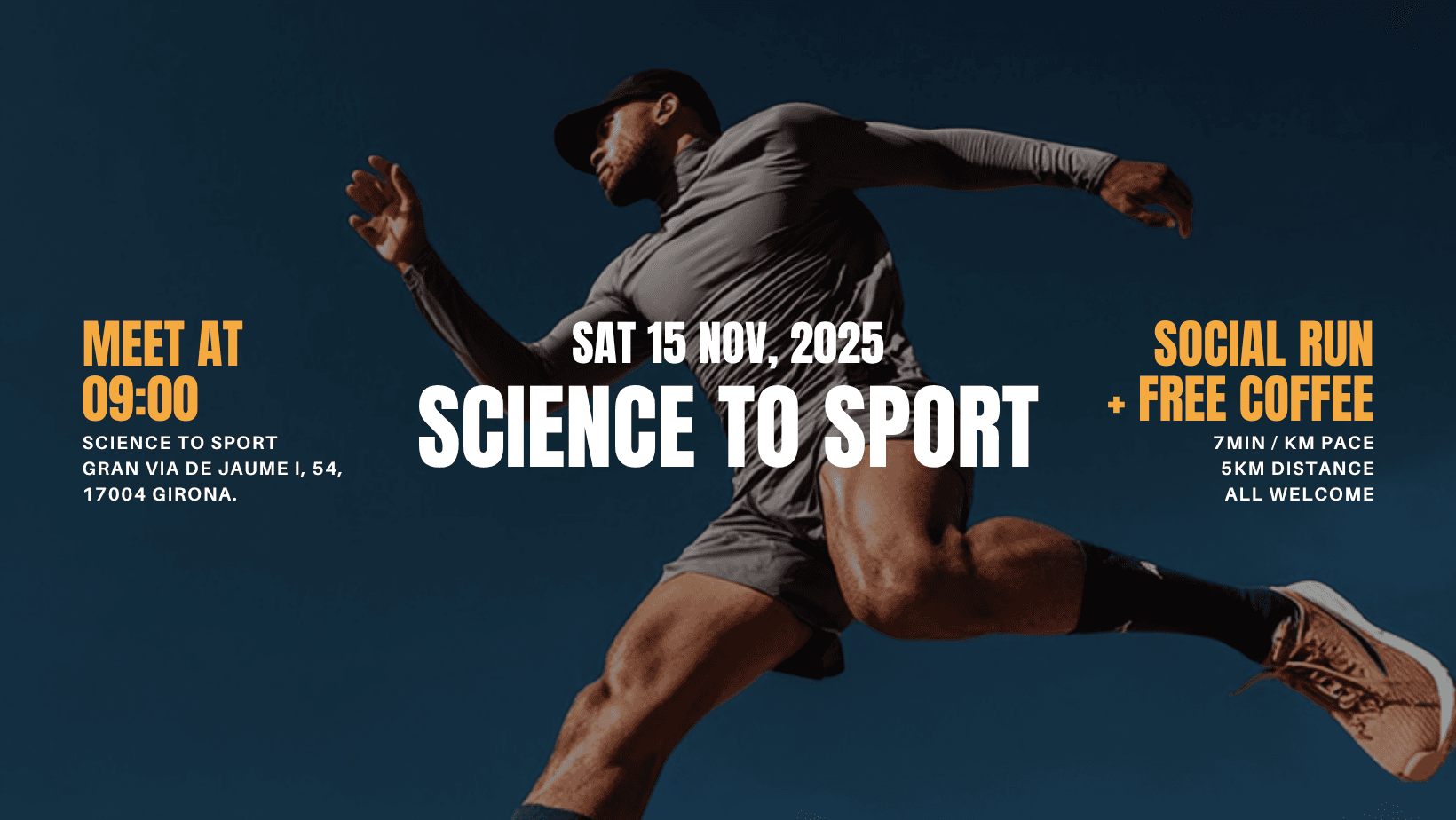 ✌🏽 NARC Science to Sport Shop Run - FREE COFFEE cover image