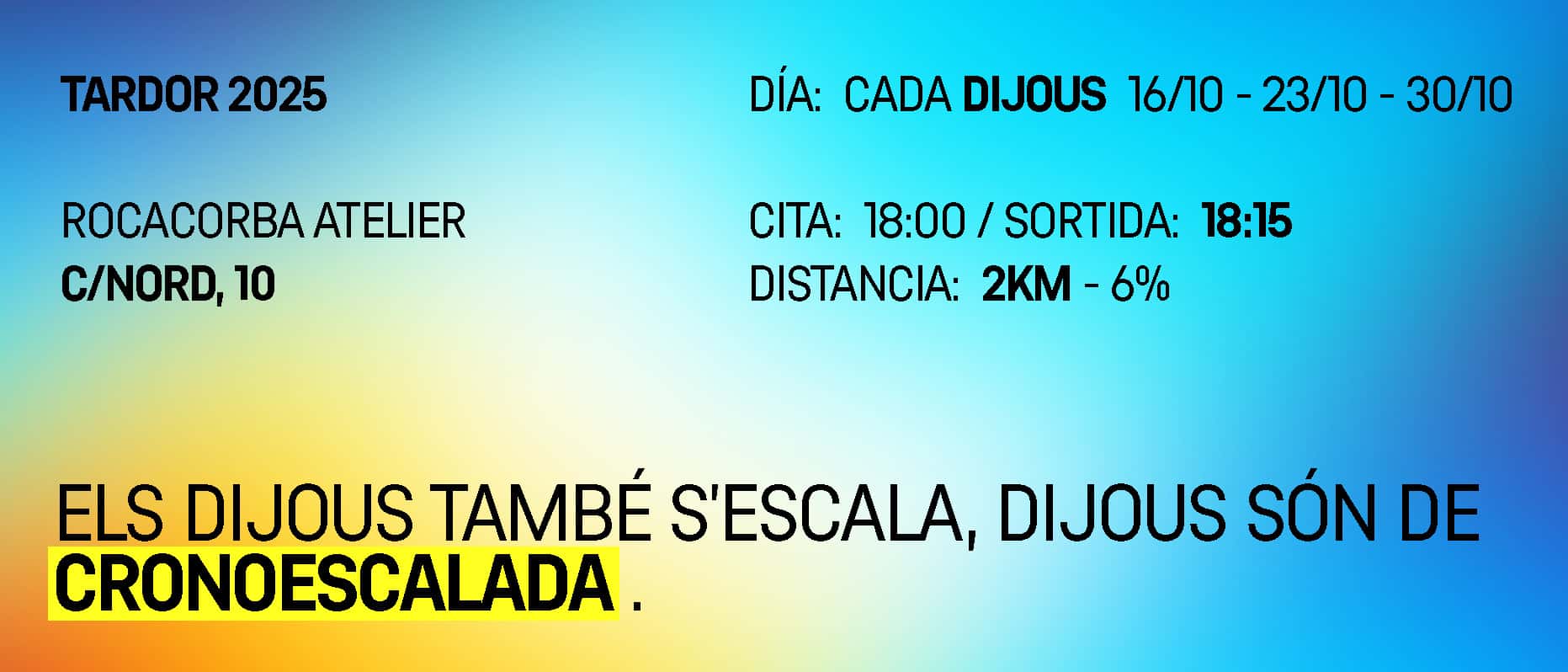 Repte Crono Escalada #2