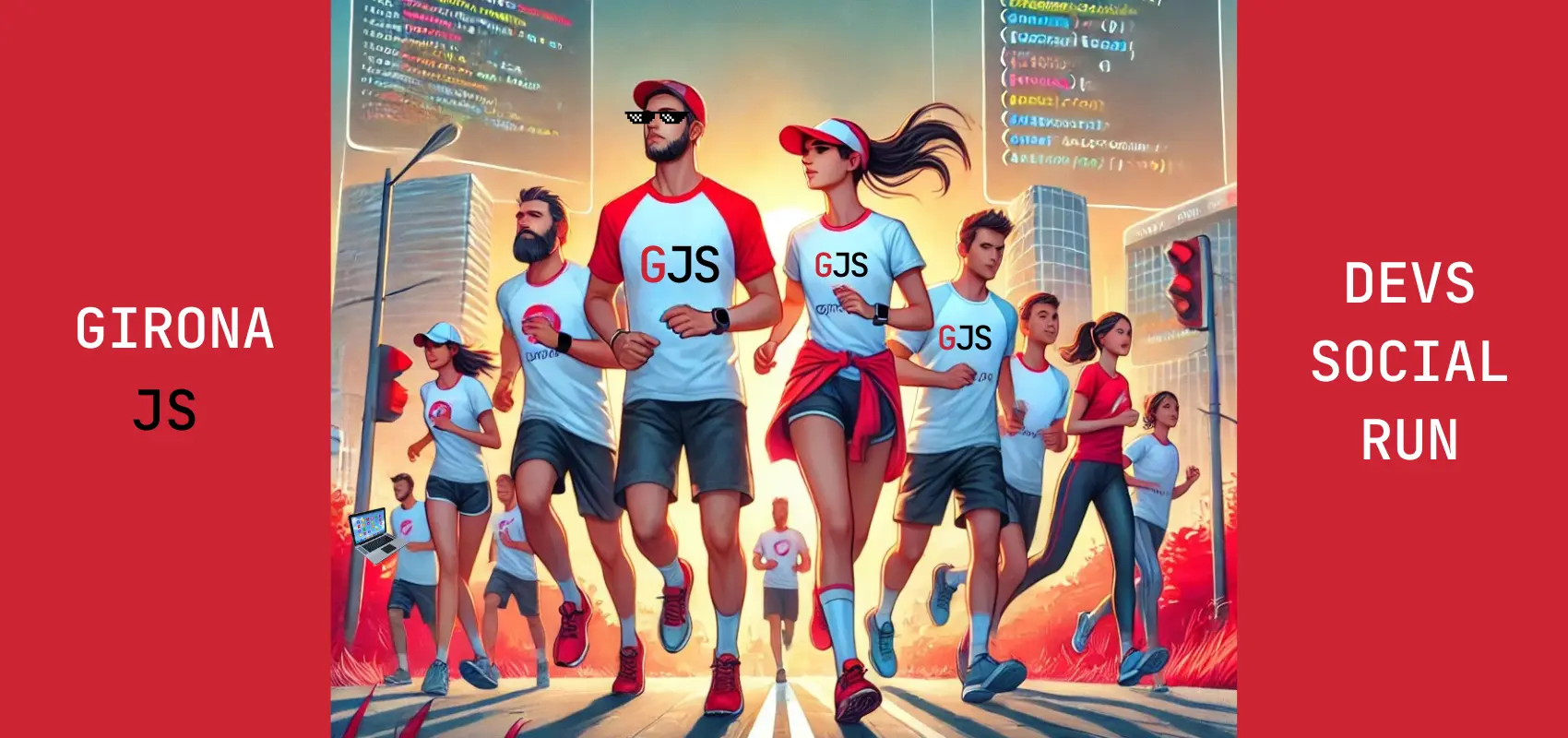 GironaJS - Devs Social Run cover image