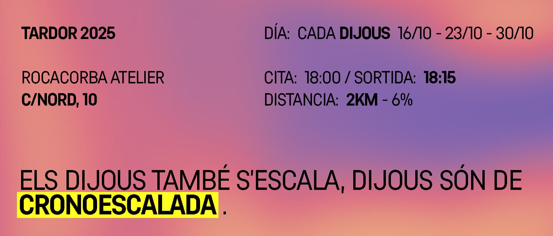 Repte Crono Escalada #1 cover image