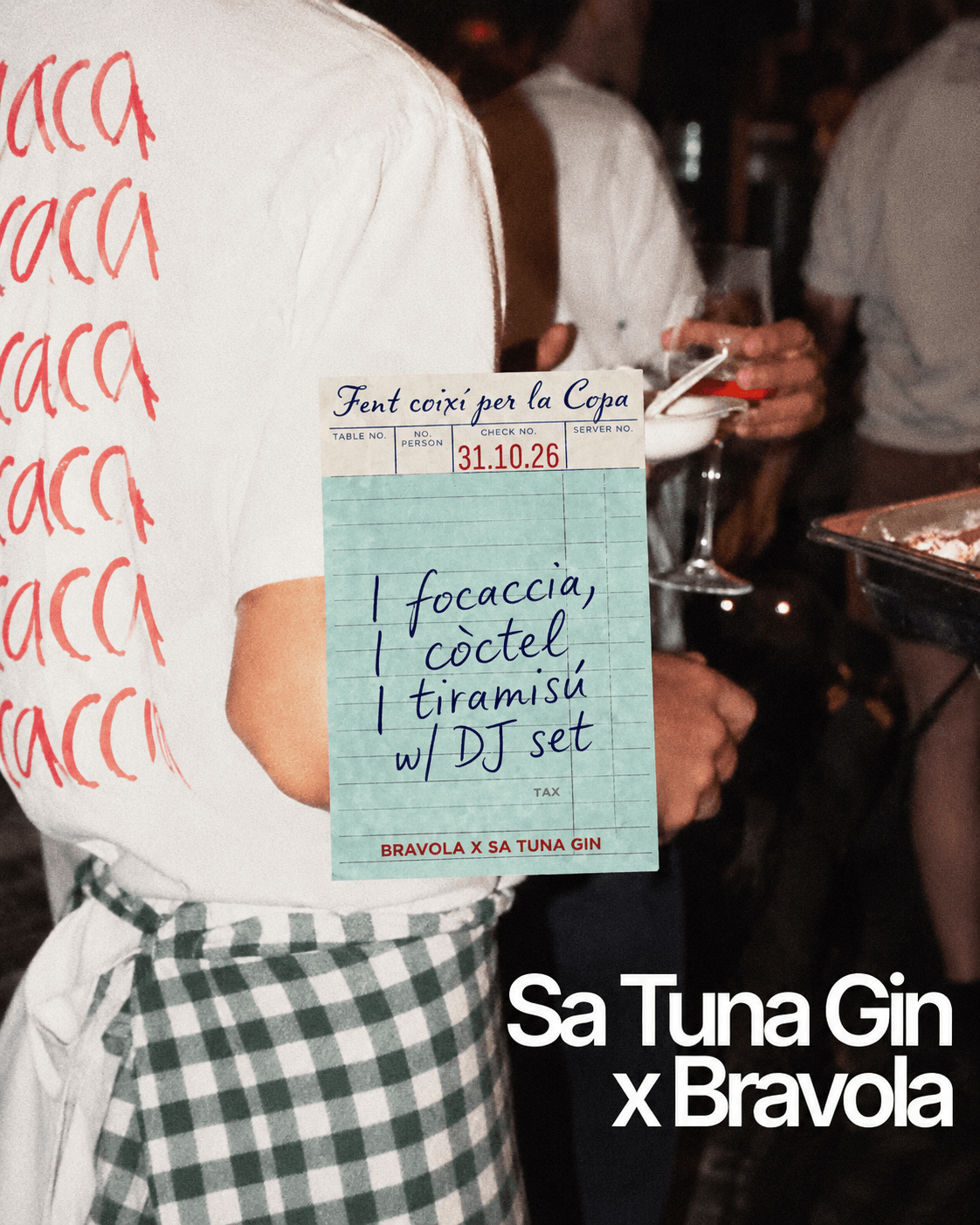 Bravola Focacceria x Sa Tuna Gin - 'Fent coixí per La Copa' cover image