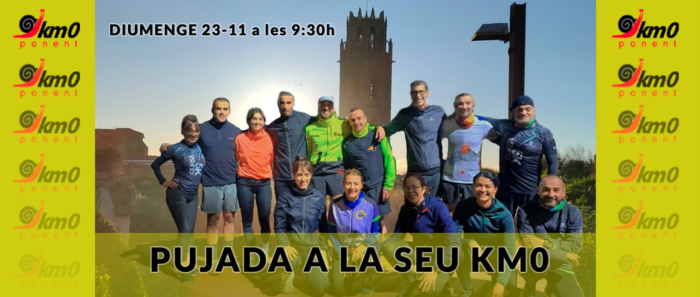 CONVOCATÒRIA OBERTA A SOCIS I NO SOCIS – Diumenge 23/11 recorregut Pujada a La Seu cover image