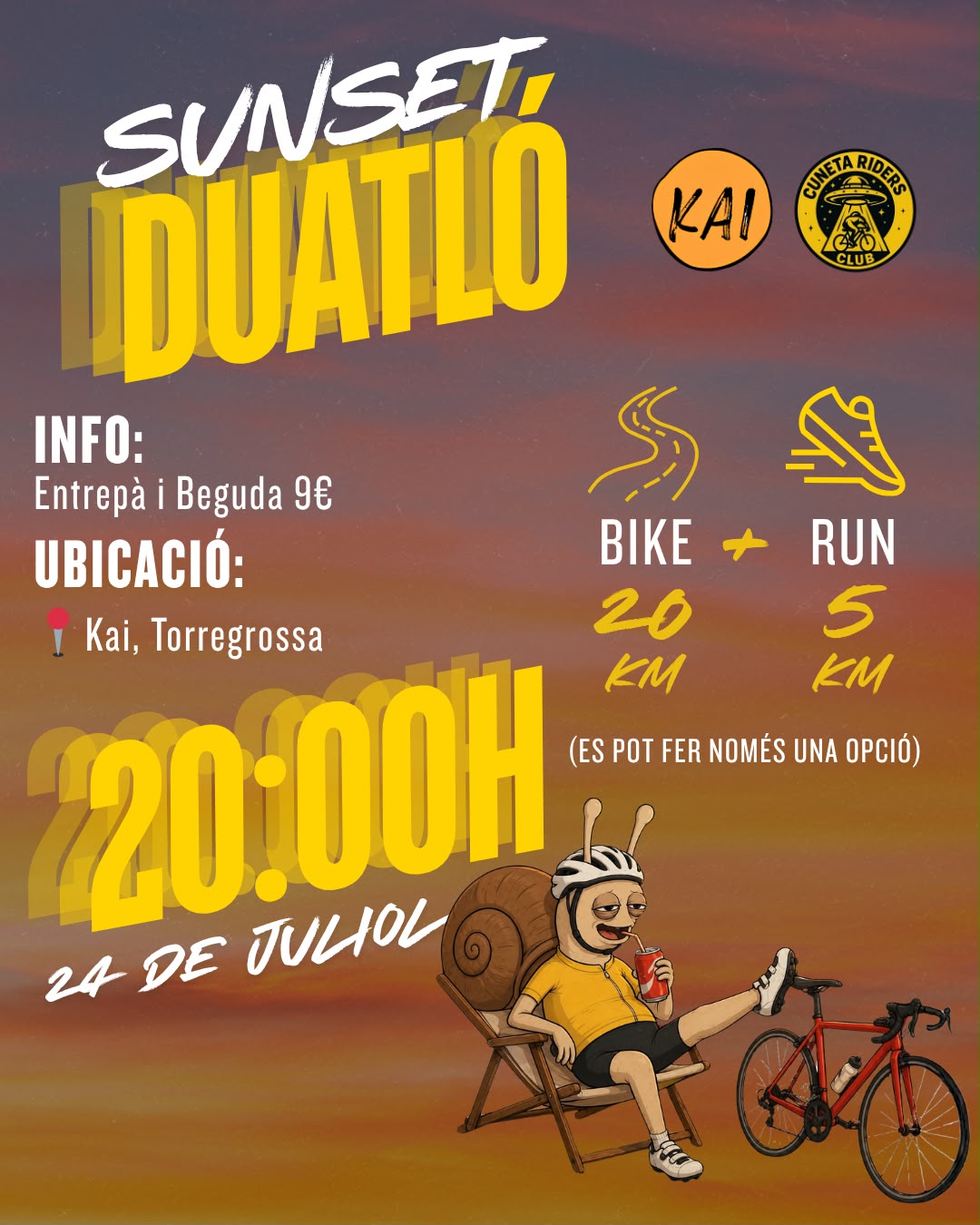 Duatló Sunset Cuneta ft Kai Torregrossa cover image