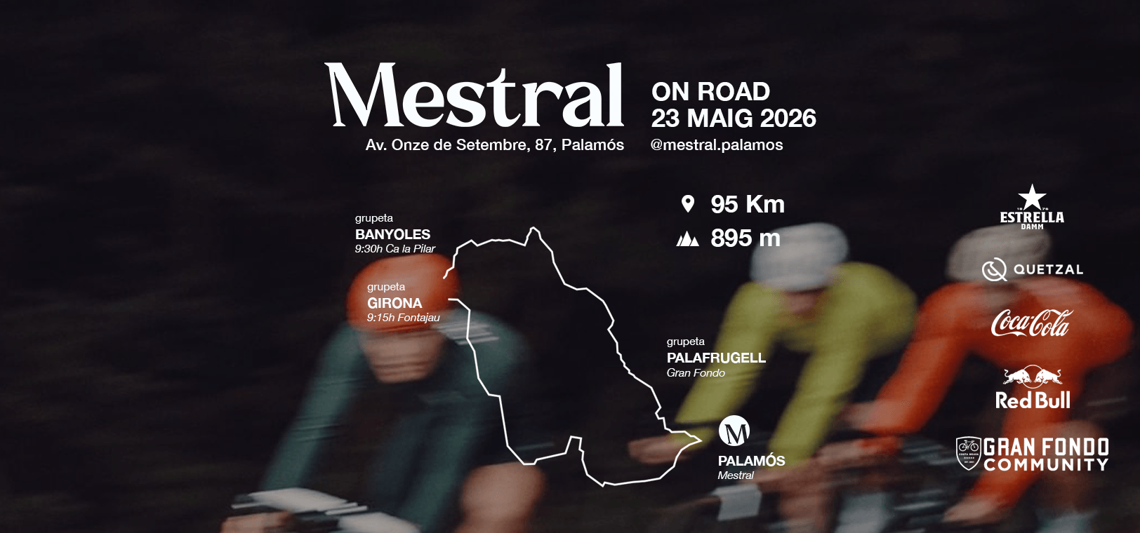 Girona to Mestral cover image