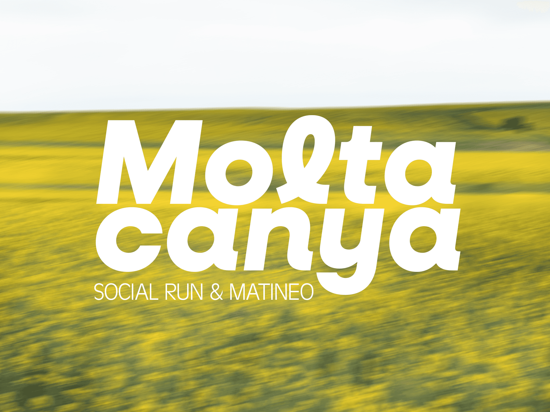 Molta canya - Social run & matineo cover image