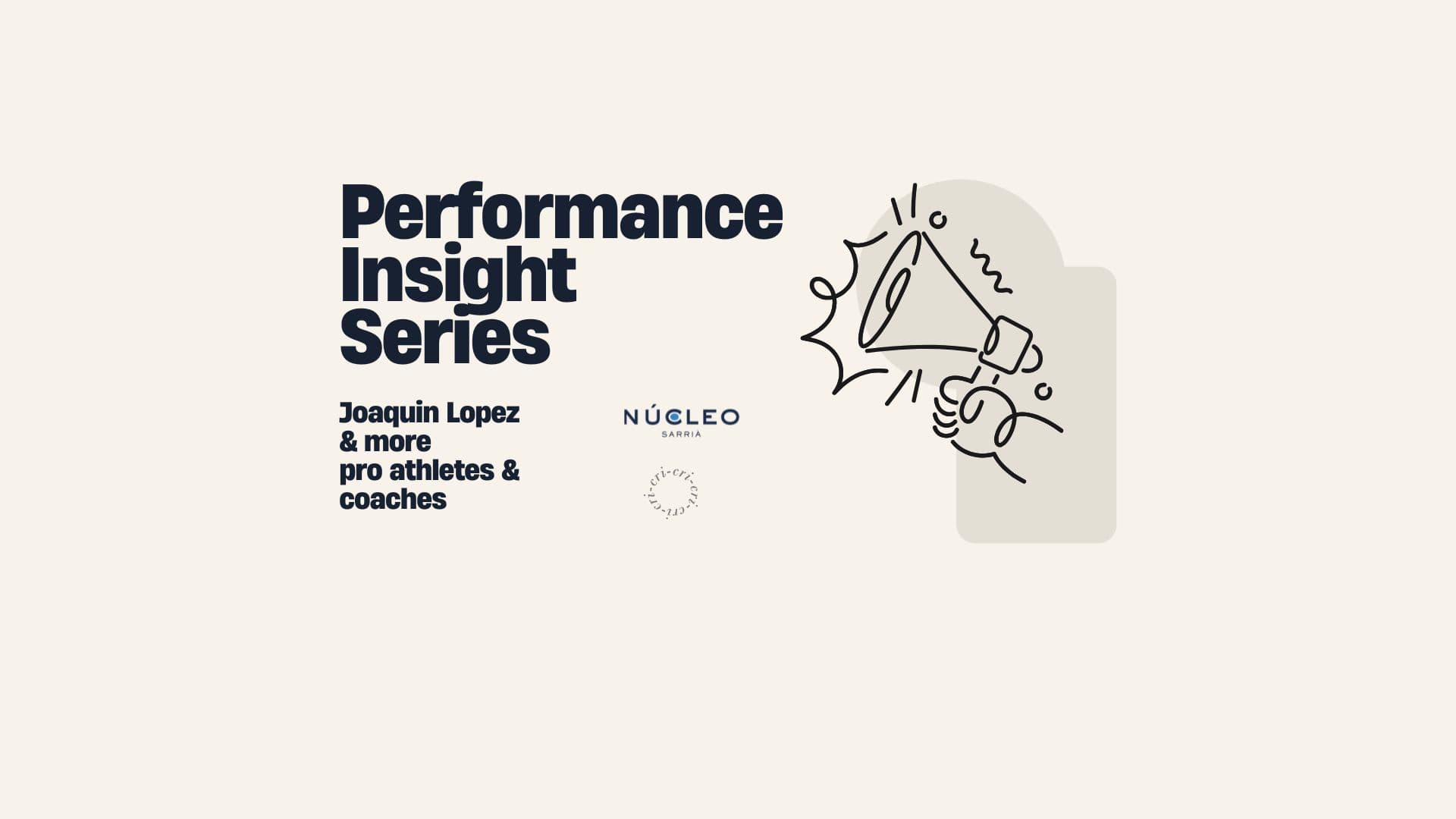 PERFORMANCE INSIGHT SERIES - Session 2 cover image