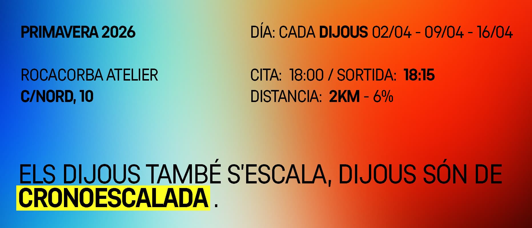 Repte Crono Escalada #1 cover image