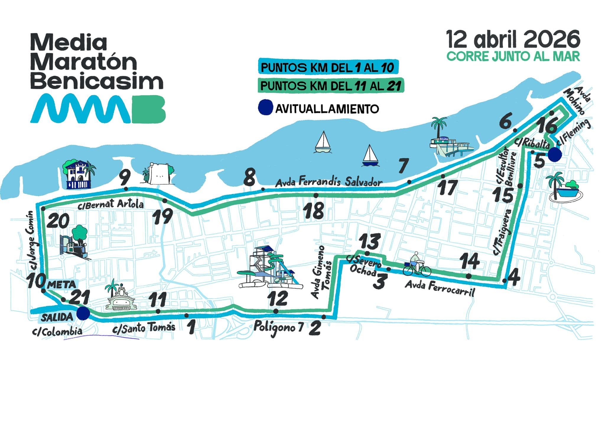 Run and friends X Media maratón de Benicàssim. cover image