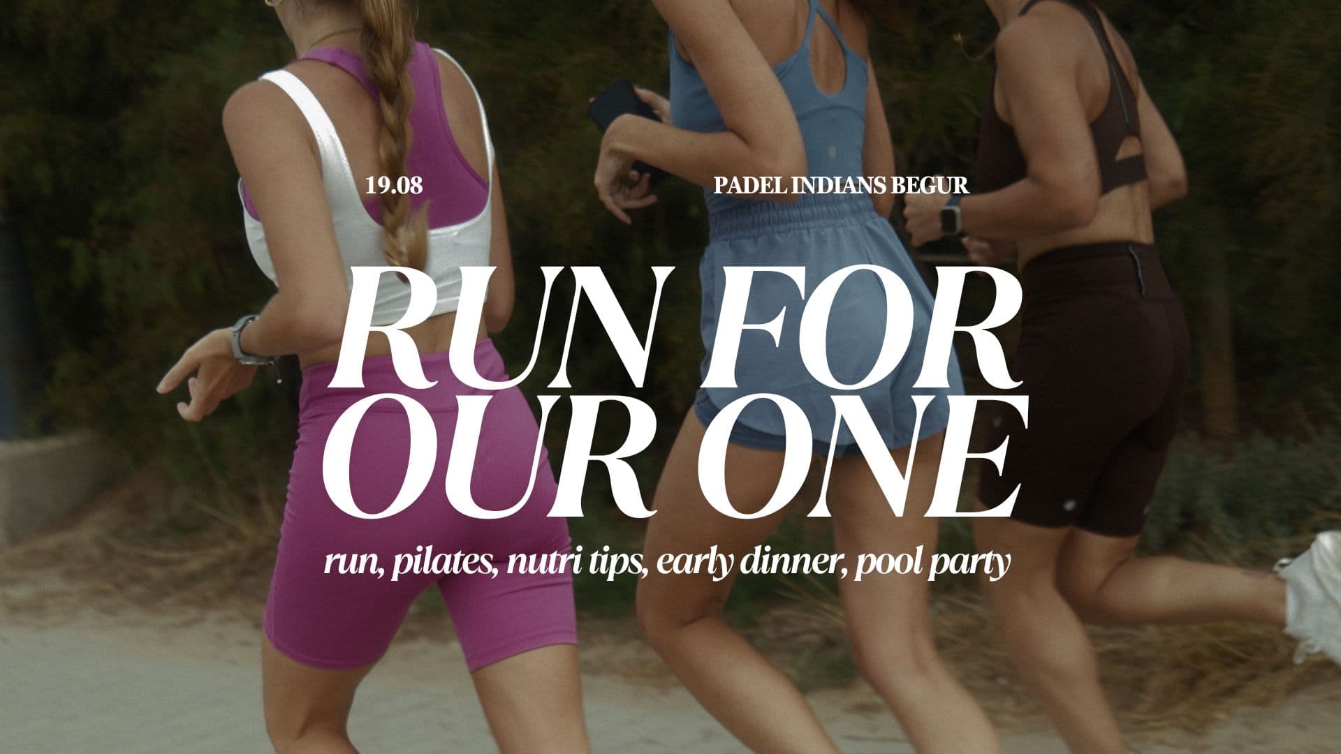 RUN FOR OUR ONE cover image
