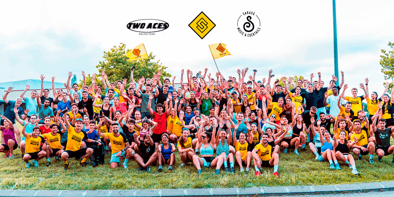 SQUADRA TO SARAVÀ amb TWO ACES 🍕🏃♂️🍺 cover image