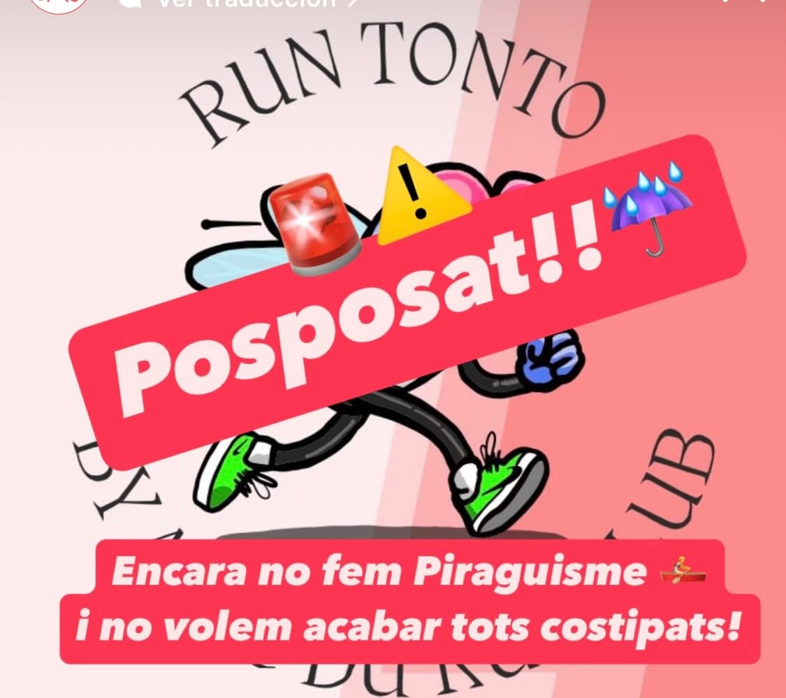 RUN TONTO posposat! cover image