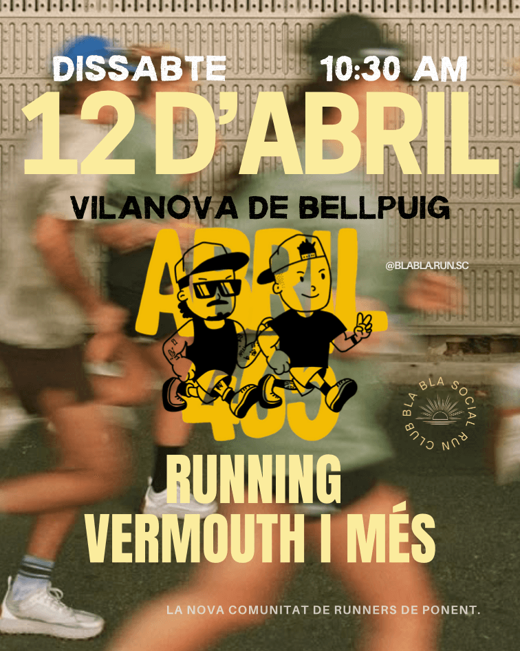 Running i Vermut - Blabla Run x Abril465 cover image