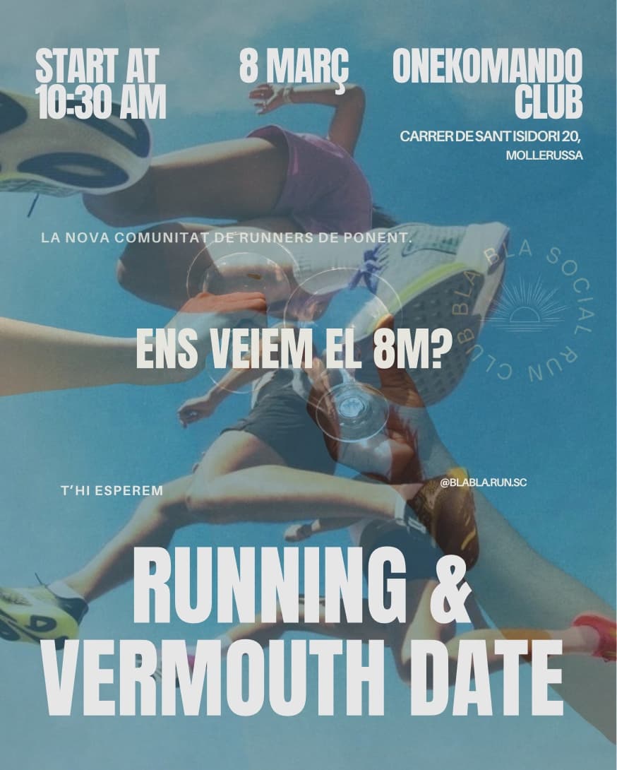 Running & Vermouth Date - Blabla Run cover image