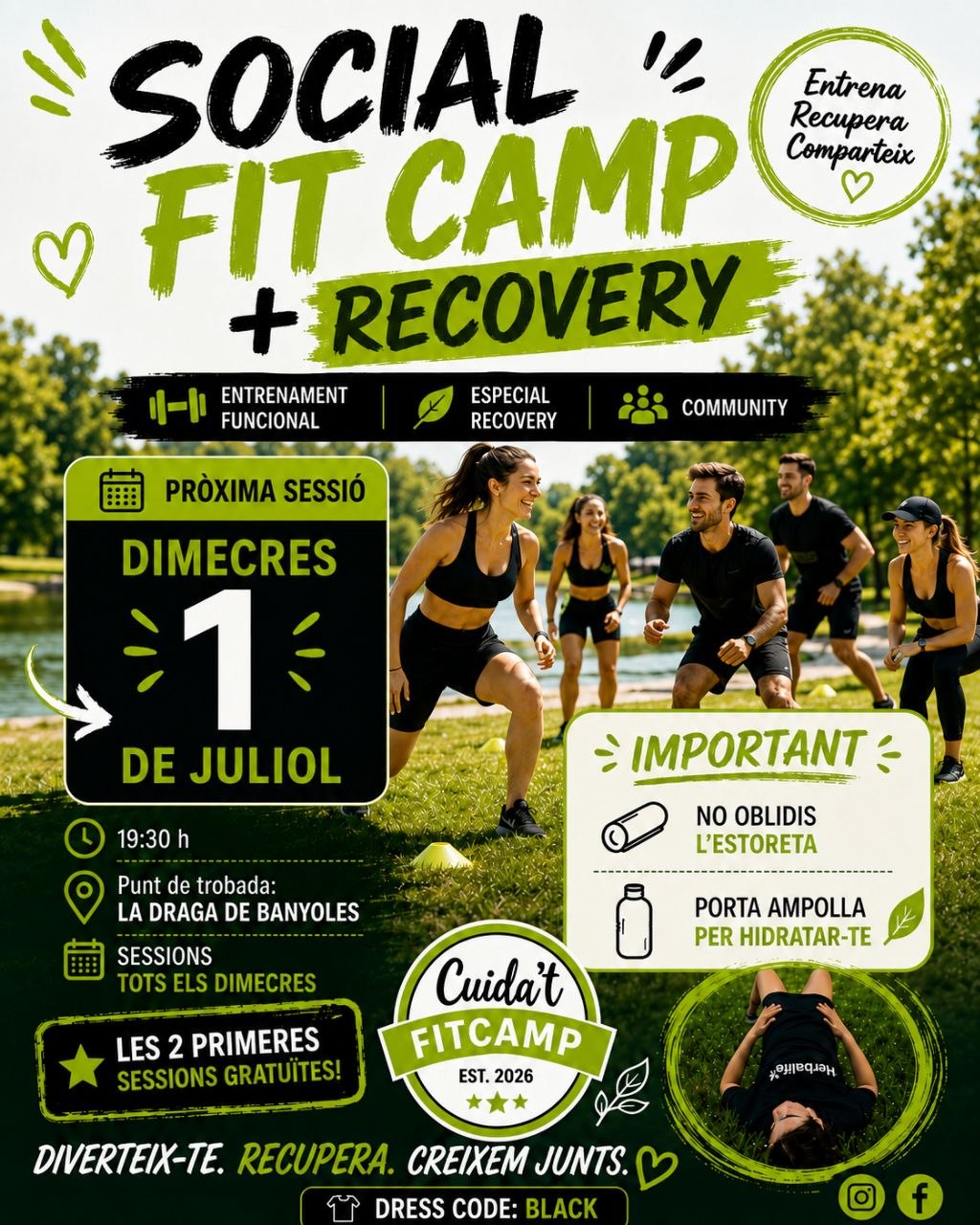 SOCIAL FIT CAMP & RECOVERY cover image
