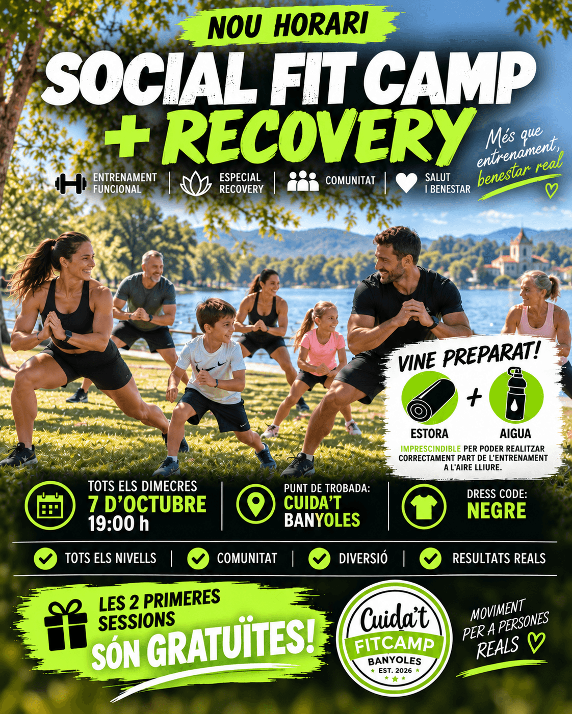 SOCIAL FIT CAMP & RECOVERY cover image