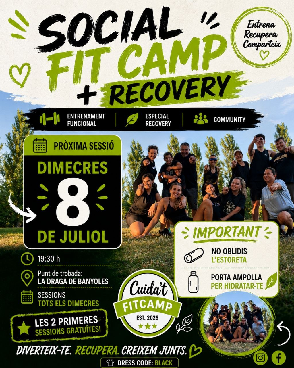 SOCIAL FIT CAMP & RECOVERY cover image