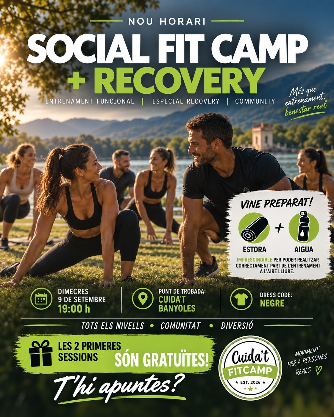 SOCIAL FIT CAMP & RECOVERY cover image
