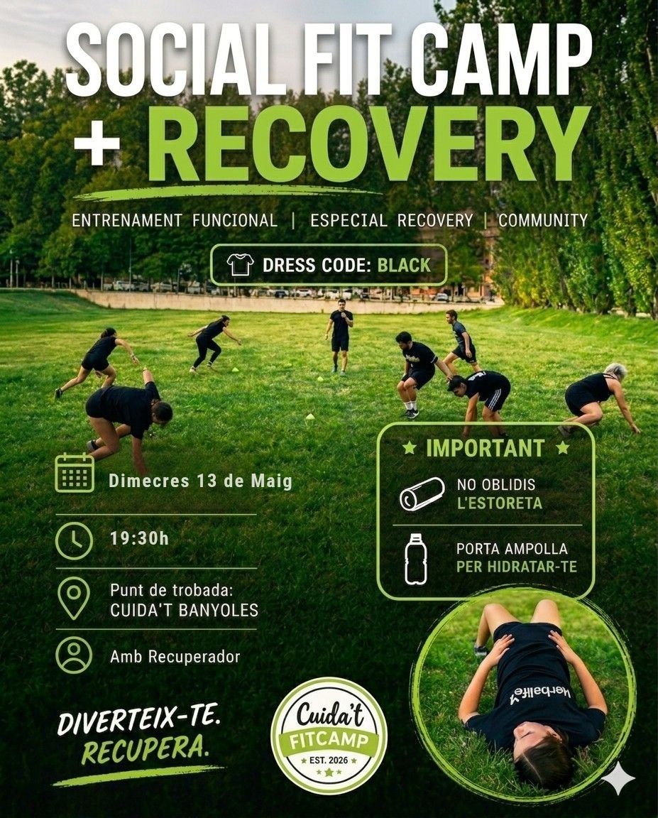 SOCIAL FIT CAMP & RECOVERY cover image