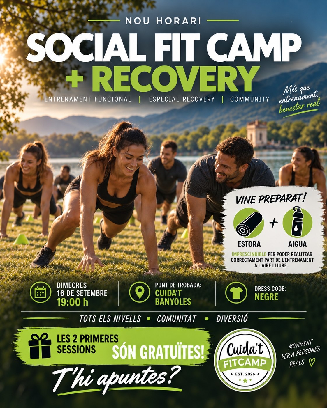 SOCIAL FIT CAMP & RECOVERY cover image