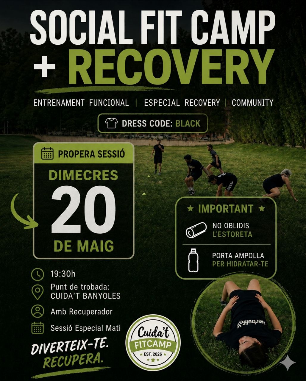 SOCIAL FIT CAMP & RECOVERY cover image