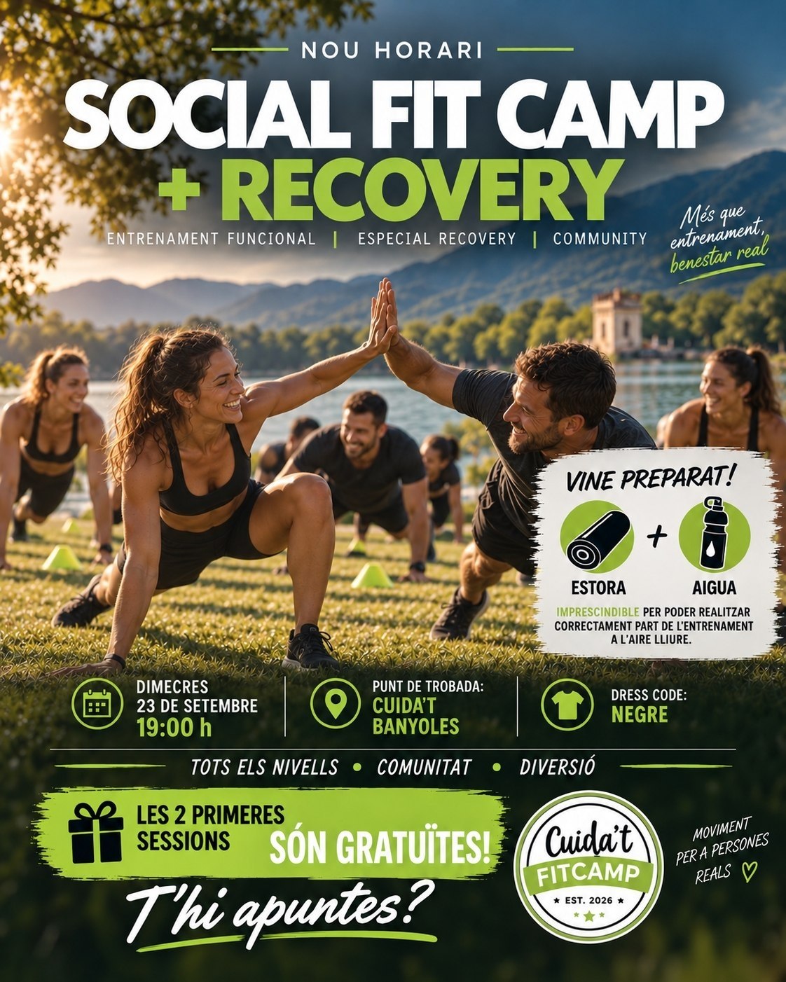 SOCIAL FIT CAMP & RECOVERY cover image