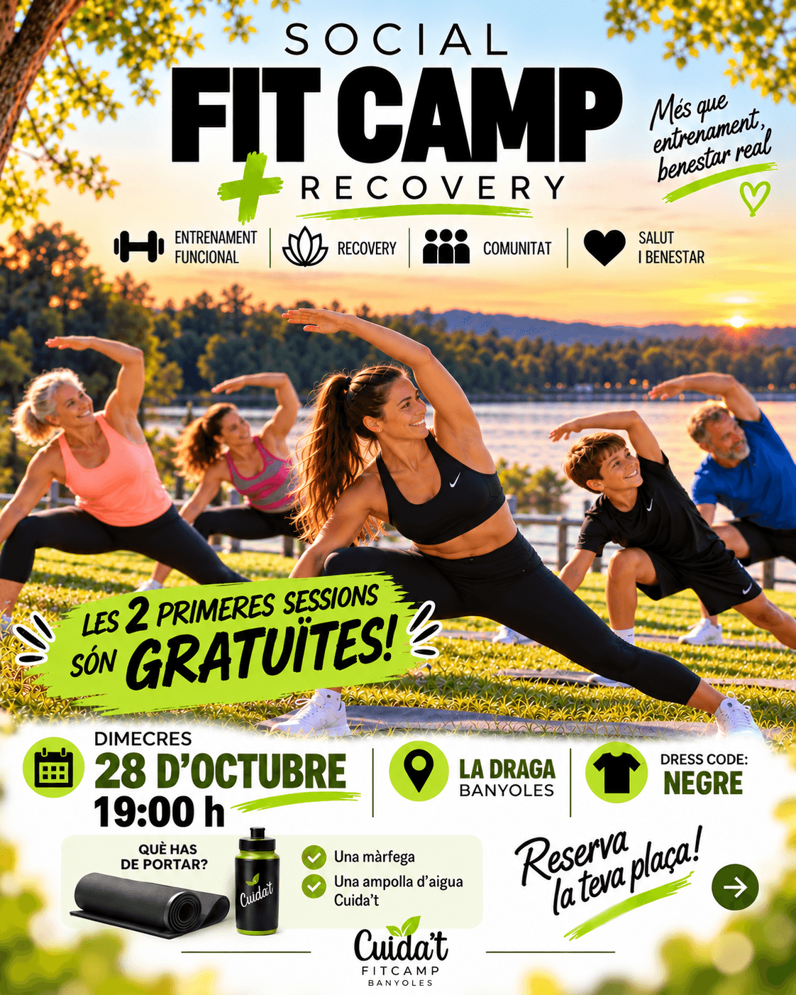 SOCIAL FIT CAMP & RECOVERY cover image