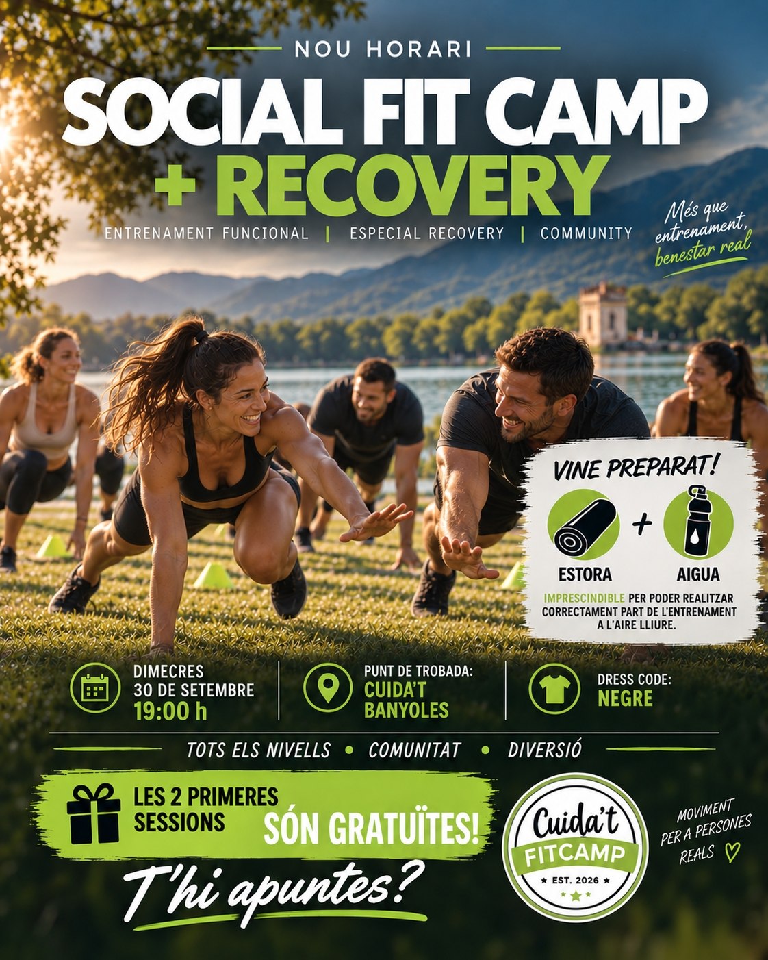 SOCIAL FIT CAMP & RECOVERY cover image