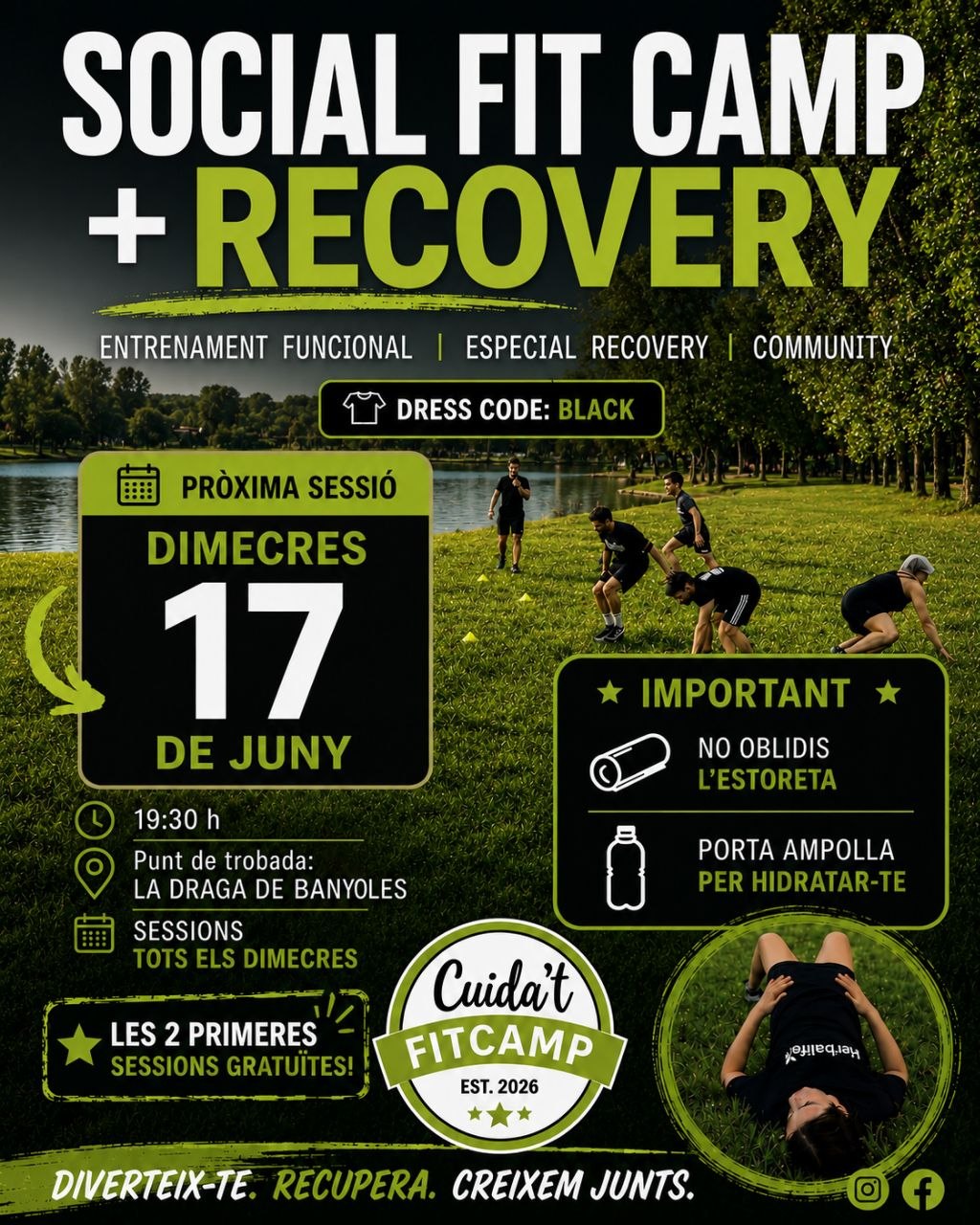 SOCIAL FITCAMP & RECOVERY cover image