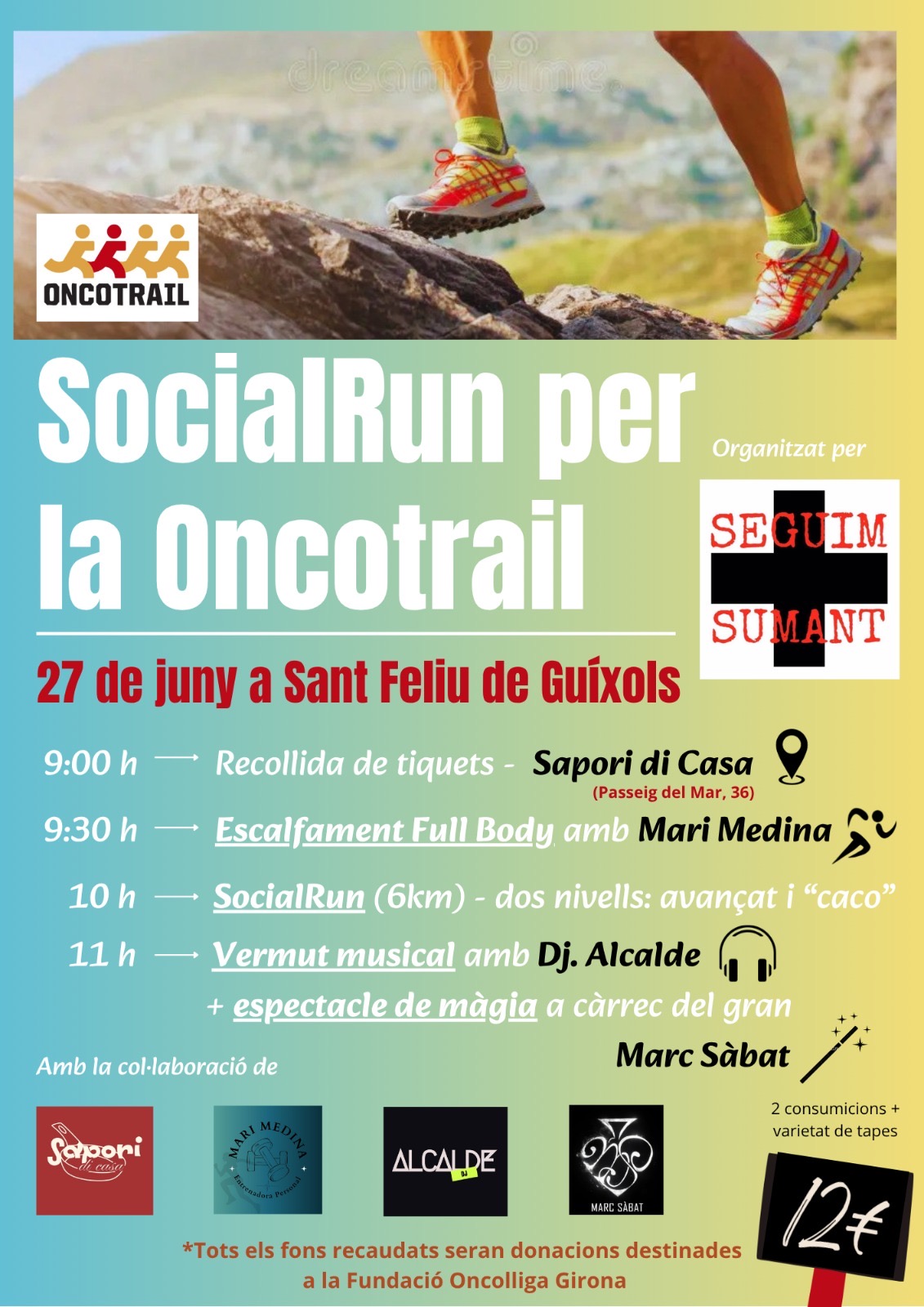 Social run Per la Oncotrail amb seguim sumant cover image