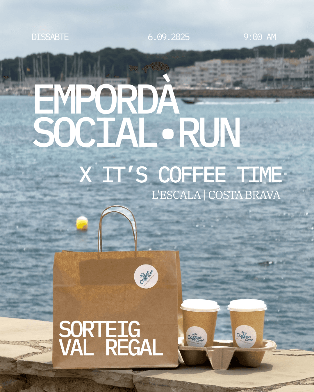 SOCIAL RUN x IT’S COFFEE TIME ☕ cover image