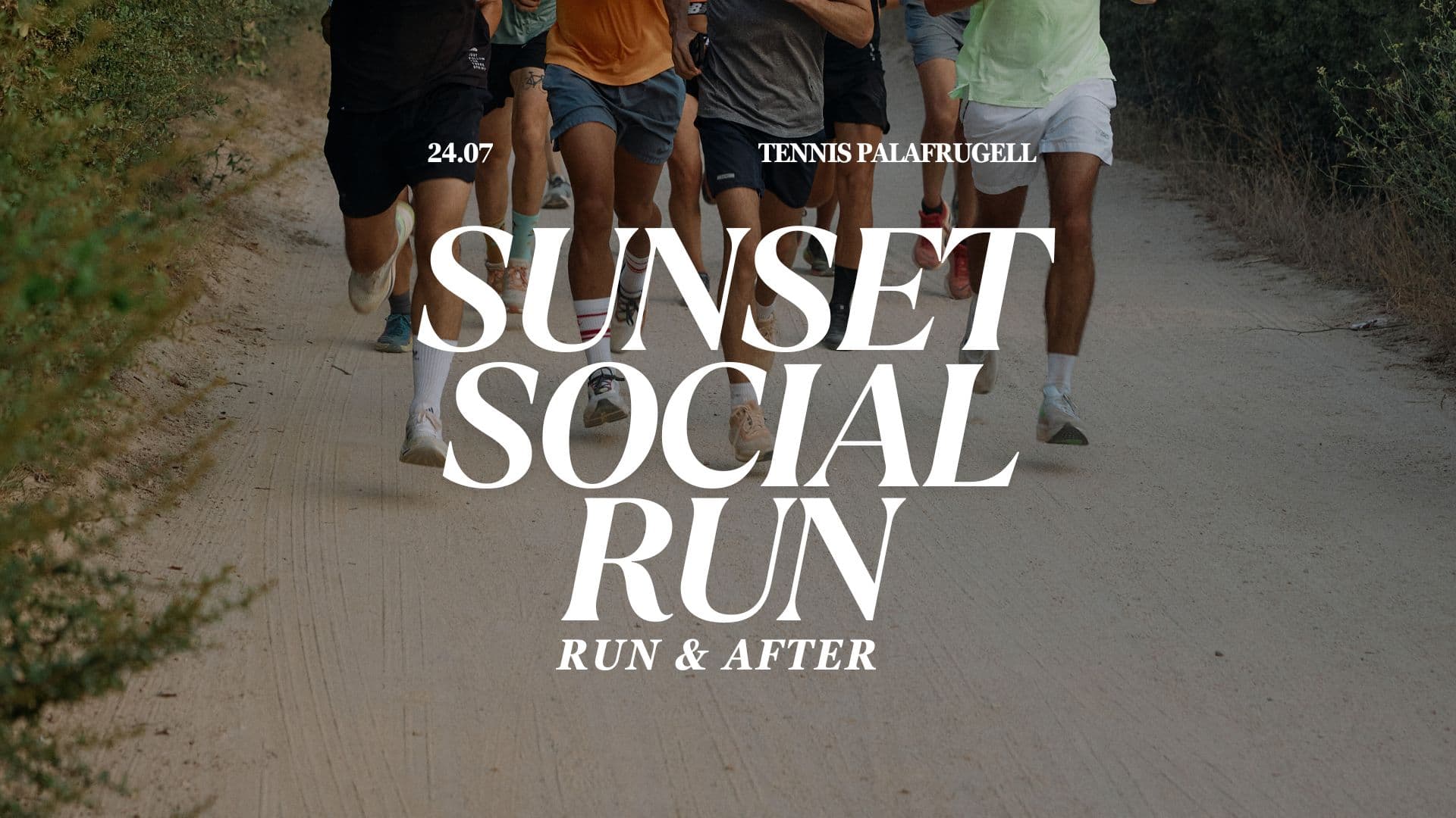 SUMMER SUNSET SOCIAL RUN cover image