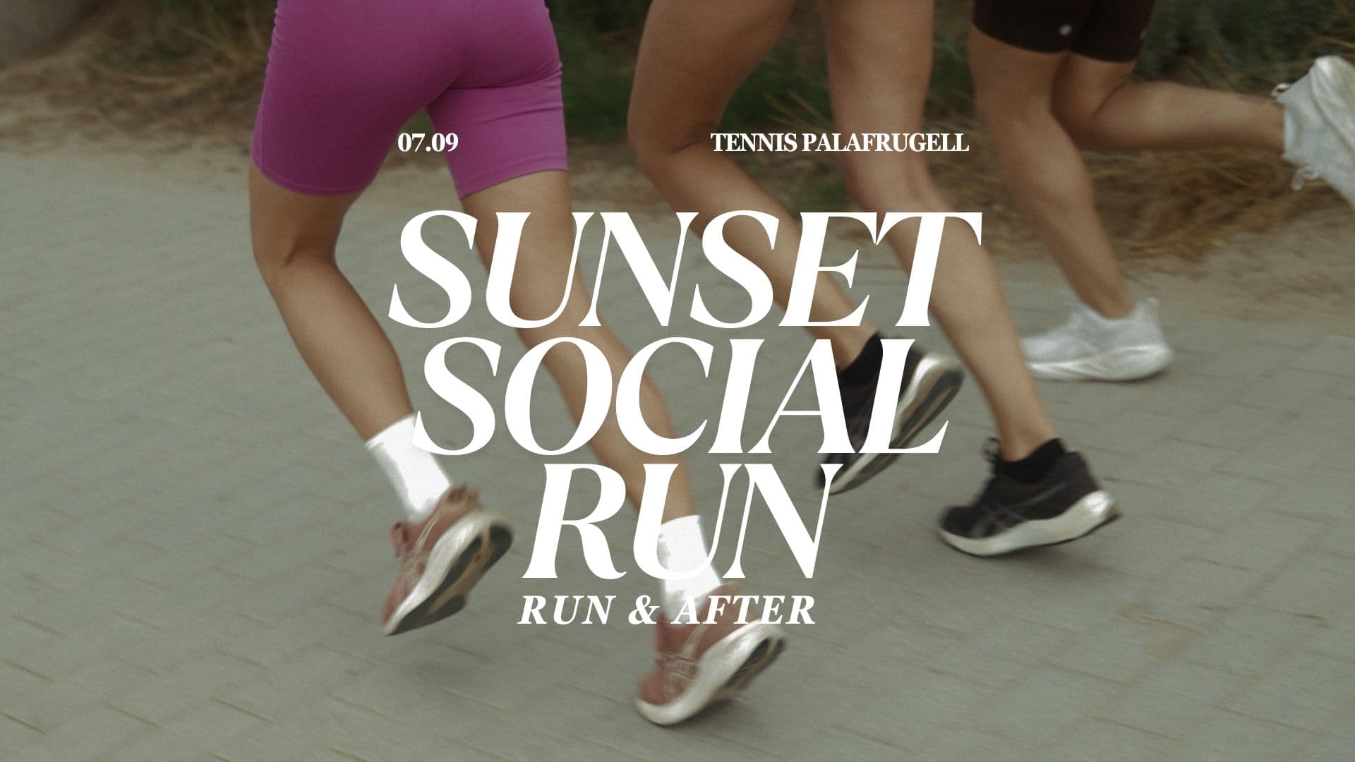 SUMMER SUNSET SOCIAL RUN cover image