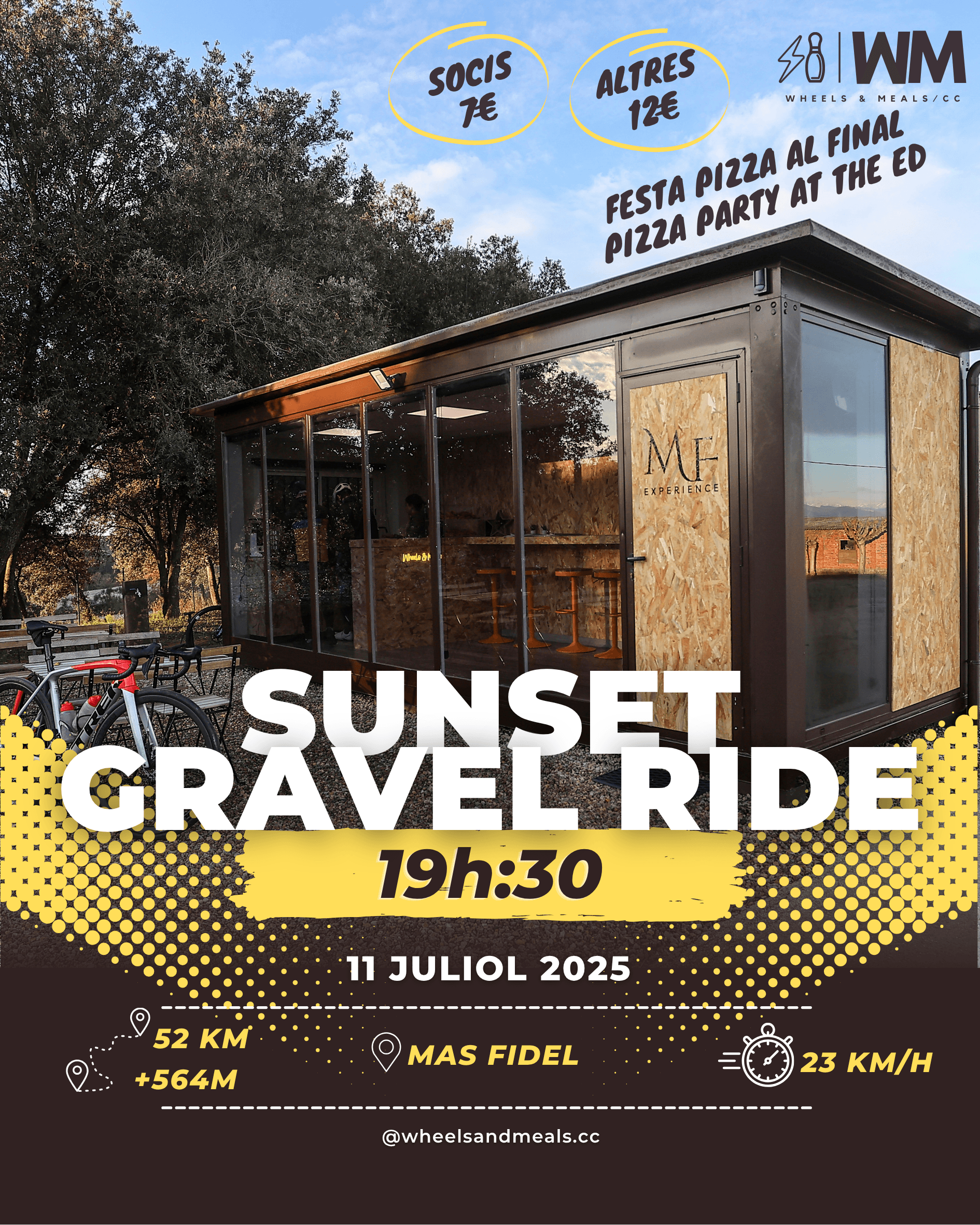 SUNSET GRAVEL RIDE cover image
