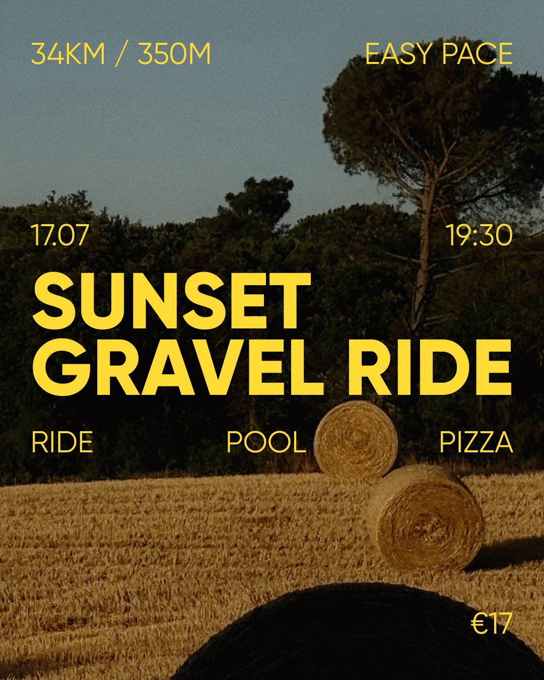 Sunset Gravel Ride cover image
